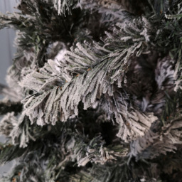 Samuel Alexander Green Flocked Indoor Christmas Tree Arch with Snow Tips 8ft - Premier Decorations Ltd - Wilko - thumbnail 7