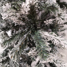 Samuel Alexander Green Flocked Indoor Christmas Tree Arch with Snow Tips 8ft - Premier Decorations Ltd - Wilko - thumbnail 5