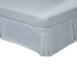 Serene Double Duck Egg Platform Valance - Blue - Wilko