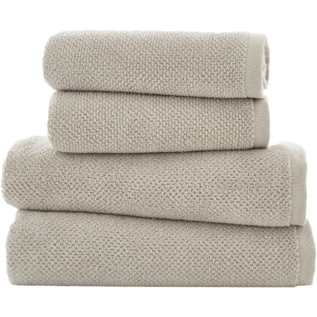 Deyongs Romeo Stone Bath Sheet - Size: 85 x 145cm - Cream - Wilko - image 1