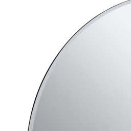 Premier Housewares Sana Small Round Wall Mirror - Size: 80 x 80cm - Wood - Wilko - thumbnail 5