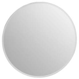 Premier Housewares Sana Small Round Wall Mirror - Size: 80 x 80cm - Wood - Wilko - thumbnail 1