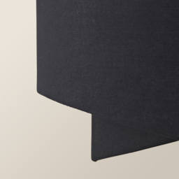 ValueLights Trekan 2 Layer Black with Metallic Gold Inner Pendant Lamp Shade 40cm - Size: 40 x 20 x 40cm - Wilko - thumbnail 5