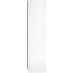 Crowndale 2 Door Slatt Effect and White Tall Wardrobe Ready Assembled - Size: 2 Door 2 Drawer - Slatt Effect & White - Wilko - thumbnail 7
