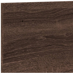 vidaXL 70 x 16.5 x 30cm Brown Wall Shelf - Size: 30 x 16.5 x 70cm - Wilko - thumbnail 7