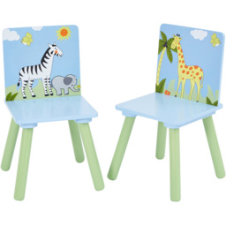 Liberty House Toys Kids Safari Table and Chairs Set - Size: 44 x 60 x 60cm - Wilko - thumbnail 6