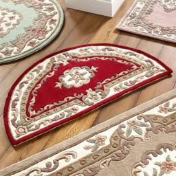 Origins Shensi Wine Half Moon Rug 67 x 127cm - Red - Origins Rugs - Wilko - thumbnail 6
