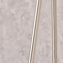 Pacific Lifestyle Houston Brushed Silver Metal Tripod Floor Lamp - Wilko - thumbnail 5