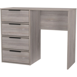 Crowndale Hong Kong 4 Drawer Grey Oak Vanity Dressing Table Ready Assembled - Wilko - thumbnail 5