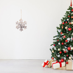 Shatchi Birch Bark Wooden Snowflake Shape Christmas Decoration 16cm - Size: 0.14 x 160 x 15cm - Brown - Wilko - thumbnail 4