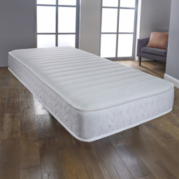 Starlight Beds Small Single White Straight Line Hybrid Memory Foam Spring Mattress - Wilko - thumbnail 3