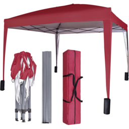 Red 2 x 2m Pop Up Outdoor Gazebo - MCC - Wilko - thumbnail 4