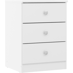 Seconique Denver 2 Door Wardrobe White Gloss Bedroom Furniture Set - Size: 175 x 75 x 48cm - Wilko - thumbnail 6