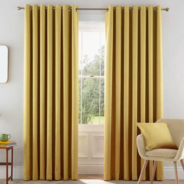 Helena Springfield Eden Lined Chartreuse Curtains 168 x 183cm - Size: W 168 x D 183cm - Wilko - image 1