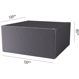 Platinum AeroCover Waterproof Square Garden Table Cover 85 x 130 x 130cm - Grey - Wilko - thumbnail 7