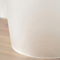 Pacific Lifestyle Tamsin Grey Shade Frosted White Glass Table Lamp - Size: 59 x 35 x 35cm - Wilko - thumbnail 5