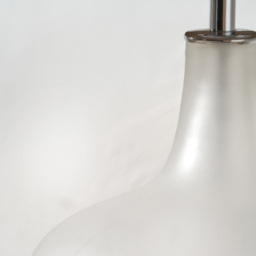 Pacific Lifestyle Tamsin Grey Shade Frosted White Glass Table Lamp - Size: 59 x 35 x 35cm - Wilko - thumbnail 4