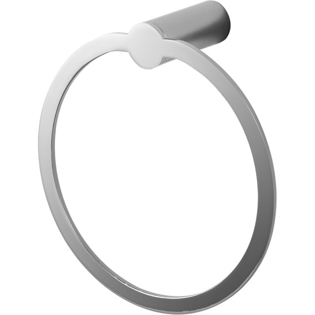 New York Towel Ring Chrome - Wilko - image 1
