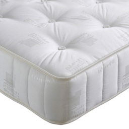 Promo Super King Coil Sprung Mattress - White - Bedmaster - Wilko - thumbnail 3