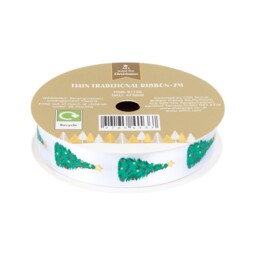 Thin Traditional Ribbon - All I Want For Christmas - Wilko - thumbnail 4