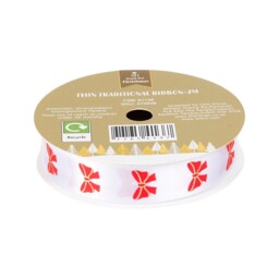 Thin Traditional Ribbon - All I Want For Christmas - Wilko - thumbnail 5