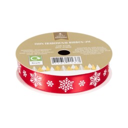 Thin Traditional Ribbon - All I Want For Christmas - Wilko - thumbnail 6