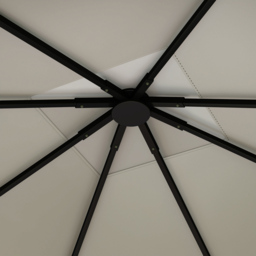 Outsunny 3 x 3m Grey Gazebo Canopy Replacement Cover with Drain Holes - Wilko - thumbnail 4