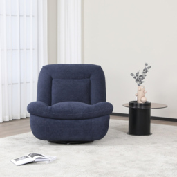 Brooklyn Ebba Indigo Recliner Chair - Size: Single - Blue - Wilko - thumbnail 3