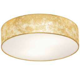 EGLO Viserbella Gold Ceiling Light - Size: 38.0 x 38.0 x 11.0cm - Wilko - thumbnail 1