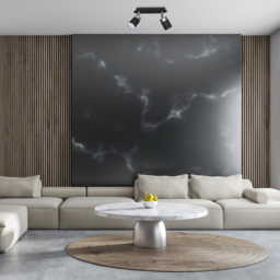 Milagro Joker Black and Chrome 2 Spotlight Ceiling Lamp 230V - Size: 5 x 24 x 17cm - Wilko - thumbnail 4