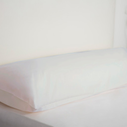 Serene White Bolster Pillowcase 50 x 91cm - Size: Single - Wilko - thumbnail 3