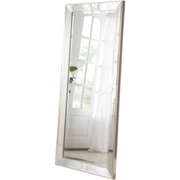 Yearn Bevelled Full Length Mirror 168 x 76cm - Silver - Wilko - thumbnail 4