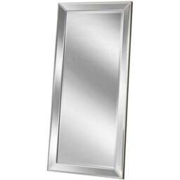 Yearn Bevelled Full Length Mirror 168 x 76cm - Silver - Wilko - thumbnail 1