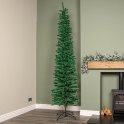 Samuel Alexander Green Pencil Artificial Christmas Tree 8ft - Wilko - thumbnail 3