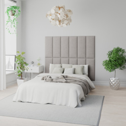 Aspire EasyMount Silver Plush Velvet Upholstered Wall Mounted Headboard Panels 4 Pack - Aspire Beds - Wilko - thumbnail 5