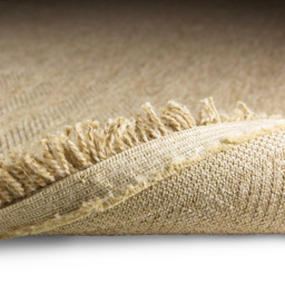 Eselle Jute Effect Herringbone Runner 60 x 230cm - Size: 230 x 60 x 0.5cm - Brown - Wilko - thumbnail 5