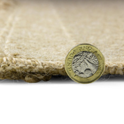 Eselle Jute Effect Herringbone Runner 60 x 230cm - Size: 230 x 60 x 0.5cm - Brown - Wilko - thumbnail 4