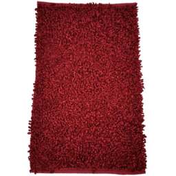 Rapport Home Oxford Purple Shaggy Super Absorbent Rug 88 x 55cm - Wilko - thumbnail 1