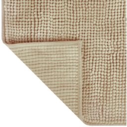 Allure Bath Fashions Stone Chenille Microfibre Supersoft Non-Slip Bobble Bath Mat 60 x 90cm - Brown - Wilko - thumbnail 4