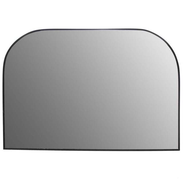 Black Arch Over Mantle Mirror 70 x 100cm - Size: 100 x 70cm - The Port. Co Gallery - Wilko - image 1