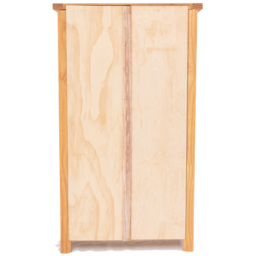 Lucca 4 Shelf Waxed Bookcase - Wood - Wilko - thumbnail 6