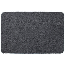 JVL Tanami Charcoal Barrier Doormat and Runner Set of 2 - Size: 50 x 75cm - Grey - JVL Homewares - Wilko - thumbnail 5