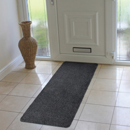 JVL Tanami Charcoal Barrier Doormat and Runner Set of 2 - Size: 50 x 75cm - Grey - JVL Homewares - Wilko - thumbnail 4