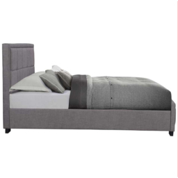 Hannover Small Double Steel Bed Frame - Grey - Birlea - Wilko - thumbnail 4