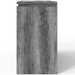 GFW Canyon Single Door 3 Drawer Charcoal Grey Storage Unit - Size: 70 x 85.5 x 39cm - Wilko - thumbnail 6