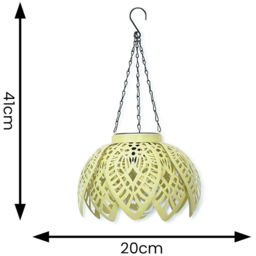 ValueLight Artichoke Yellow Outdoor Solar Decorative Light - Size: 41 x 20 x 20cm - ValueLights - Wilko - thumbnail 7