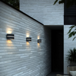 Nordlux Sibelis Anthracite Outdoor Wall Light - Size: 12 x 19.5 x 11.5cm - Wilko - thumbnail 3