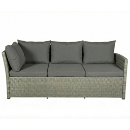 Outdoor Living Knutsford Rattan 9 Seater Garden Dining Set Grey - Wilko - thumbnail 5