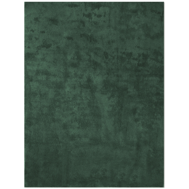 tectake Zonelle Green Short Pile Ultra Soft Rug 200 x 140cm - Size: 115 x 7 x 18cm - Blue - Wilko - image 1