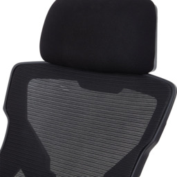 Living and Home Black Mesh High Back Office Chair with Footrest - Size: 128 x 66 x 83cm - Wilko - thumbnail 7